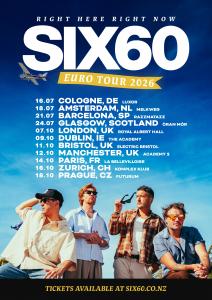SIX60 EU Tour Dates 2026