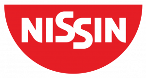 Nissin Foods USA Logo featuring a red bowl and Nissin in text
