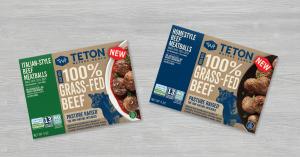 Packages of Teton Waters Ranch meatballs