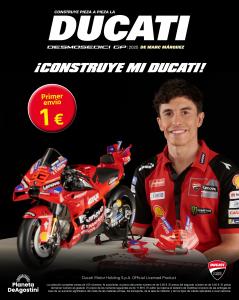 La Ducati Gp25 De Marc Márquez, Campeona Del Mundo 2025, A Escala 1/4