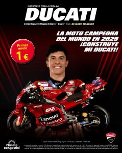 La Ducati Gp25 De Marc Márquez, Campeona Del Mundo 2025, A Escala 1/4