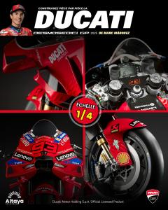 Altaya Présente La Ducati GP25 De Marc Márquez, Championne Du Monde 2025, À L’échelle 1:4