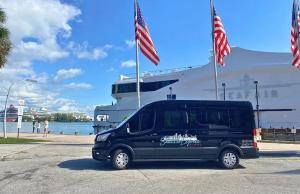 Shuttle Express Miami van