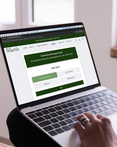 55plus CBD Dosage Calculator on Computer