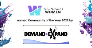 Recognition of Wednesday Women as Community of the Year by Demand & Expand