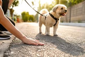 Experts Warn Pet Owners About Hot Pavement Risks as Temperatures Rise..