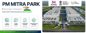 India Opens First Among 7 PM MITRA Parks in Warangal