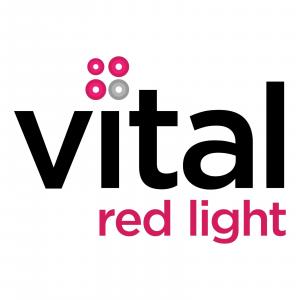 Vital Red Light logo stacked.