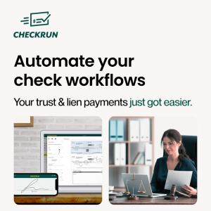 Automate check workflows for title and lien payments