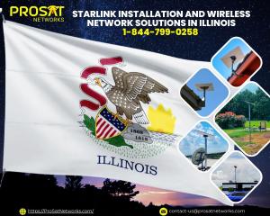 Starlink Installation and Wireless WiFi Network Solutions in Illinois