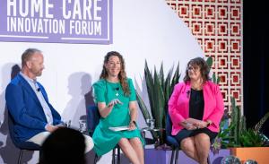 Team Select at HCIF talking about CareSightAI