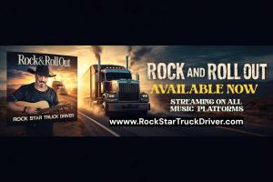 Rock Star Truck Driver Banner