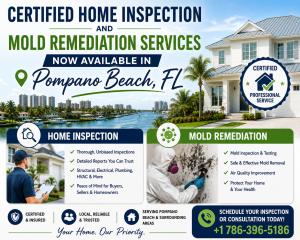Certified Home Inspection and Mold Remediation Services in Florida