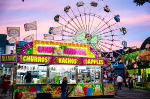 Sacramento County Fair Carnival and Food
