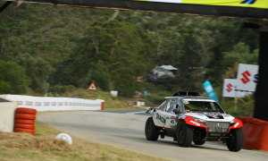 Terence Marsh, in his Redlined Revo takes part at the Simola Hillclimb 2026