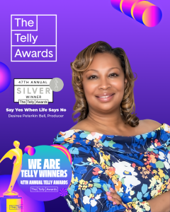 Desiree Peterkin Bell Wins National Digital Telly Award for Say Yes When Life Says No