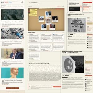 the news, dumbed down