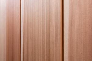 sugi cedar clear vertical grain siding tight grain line detail