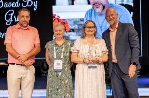 Photo of Excellence in Charity Award ceremony