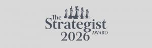 Logo of Strategist Award 2026 for Advertising Agency