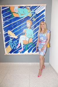 Artist Tanja Playner at the Fine Art Biennale Basel 2026