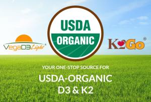 Your one-stop source for USDA-Organic D3 & K2