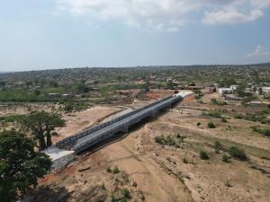 Acrow bridge in service in Angola