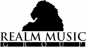 Realm Music Group official logo for live entertainment, music production and luxury event bookings.