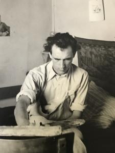 The artist Tālivaldis Stubis as a young man