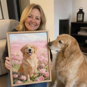 Custom pet portrait