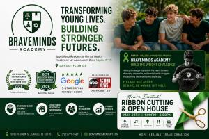 Braveminds Academy receives national and Florida awards for adolescent boys residential mental health treatment