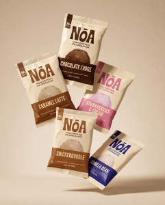 variety of flavors for high protein ice cream mixes
