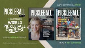 The Pickleball Weekly named the Official Magazine Partner of the CourtReserve World Pickleball