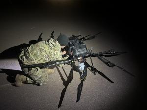 Skyfront Perimeter 8 Hybrid Night Flight Setup with US Army