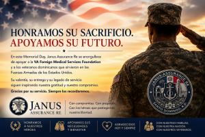 memorial day, dia de los veteranos, dominicano, Sharon M. Poindexter, Janus Assurance Re, C. Constantin Poindexter Salcedo