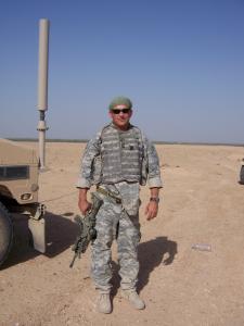 Eric Donoho in Iraq