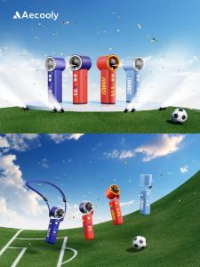 Aecooly Special Editions – Official #ColdSport portable fans for World Cup fans