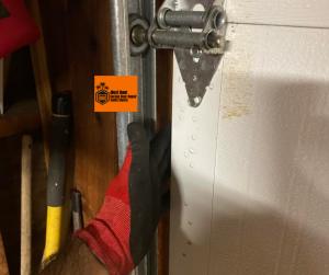Technician performing same-day garage door repair in Santa Clarita CA