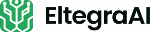 EltegraAI logo featuring a modern geometric icon and the EltegraAI wordmark, representing enterprise AI automation and legacy system modernization.