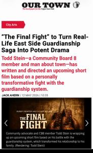 Jack Ahern Covers The Final Fight for Our Town
