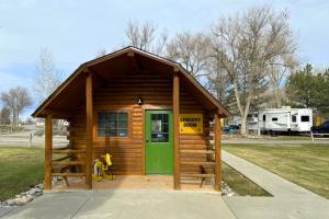 Billings KOA Holiday campground has a sensory cabin for guests to enjoy during their stay.