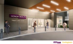HonorHealth Heart Care Center street entrance