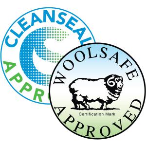 Fiber Protector by Mafi is CleanSafe and WoolSafe certified