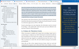 Legal Document Viewer Screenshot