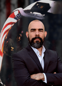 Daniel Mercuri in a suit, official promotional photo for his 2026 California governor campaign (No Party Preference).