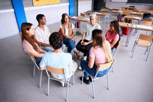Young Adults Therapy Group Session
