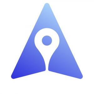 blue triangle
