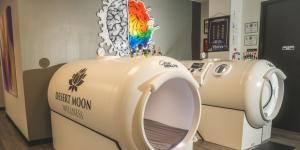 Two Hyperbaric Oxygen Chambers inside Desert Moon Wellness