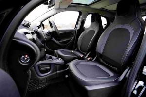 Interior of a car