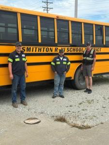 Pictured from left to right: Tyler Schepers (Shop Supervisor at Central/Smithton) Bryce Miller (Technician at Central/Smithton) and Darrell Knierim (General Manager at Central/Smithton)